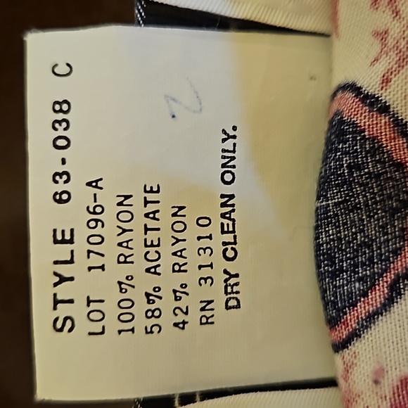 MIZ CALIFORNIA VINTAGE BLOUSE TOP SHIRT L LARGE SHOULDER PADS SHORT SLEEVE RETRO - Picture 11 of 11